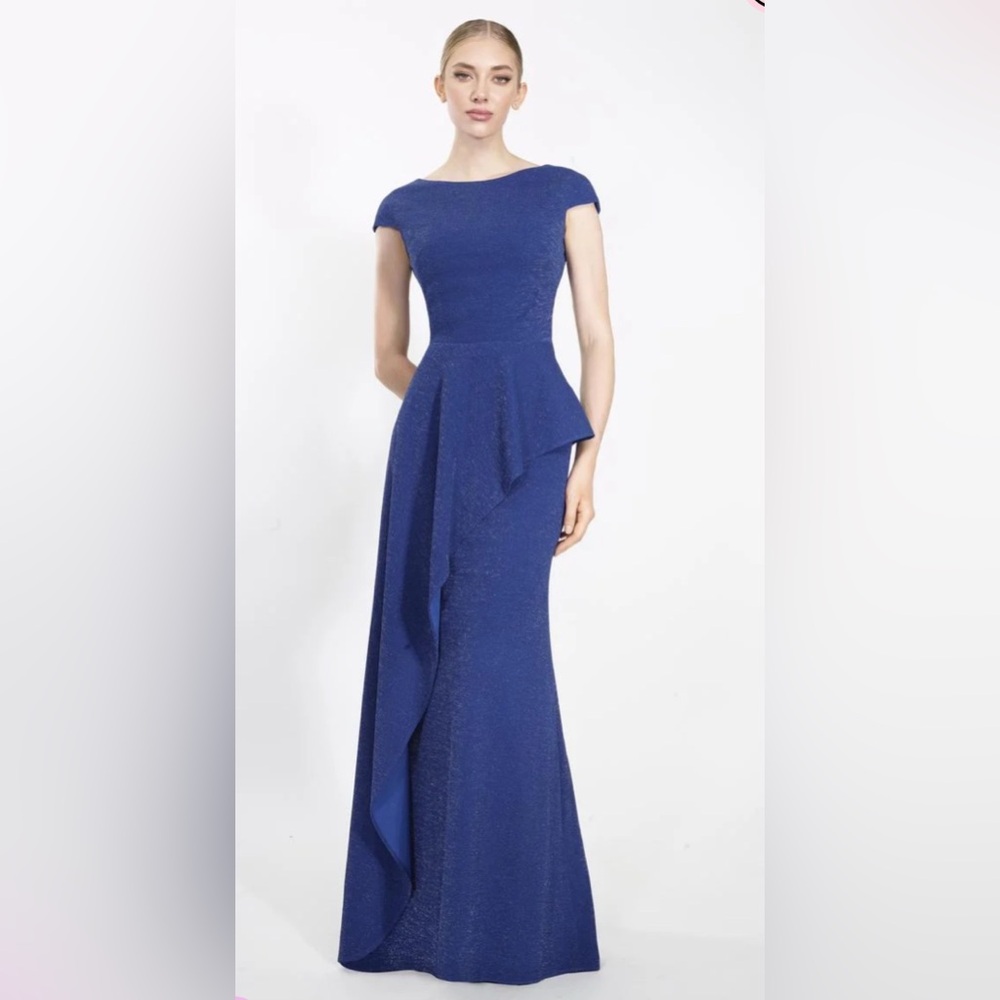Janique Peplum Evening Gown 2301